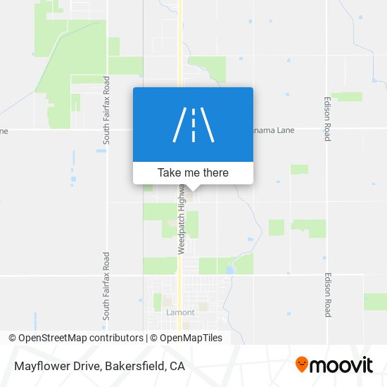 Mayflower Drive map