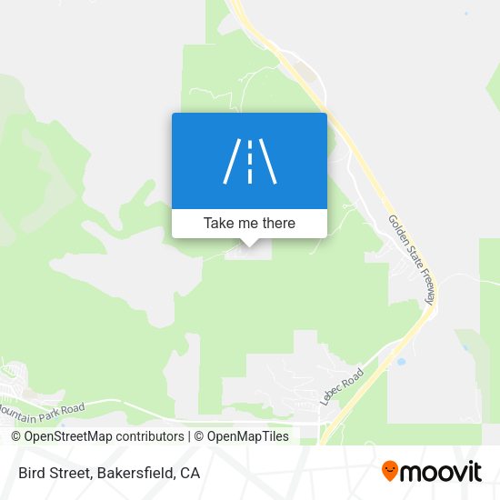 Bird Street map