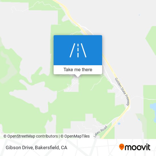 Gibson Drive map