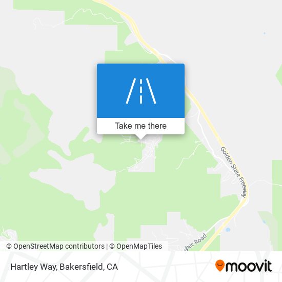 Hartley Way map