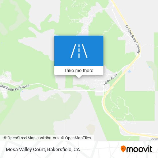 Mesa Valley Court map