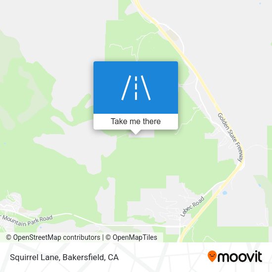 Squirrel Lane map
