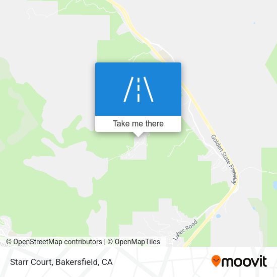Starr Court map