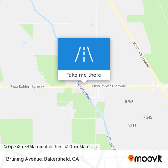 Bruning Avenue map