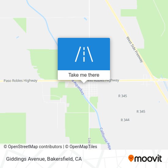 Giddings Avenue map