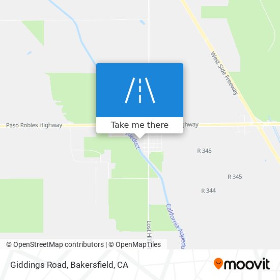 Mapa de Giddings Road