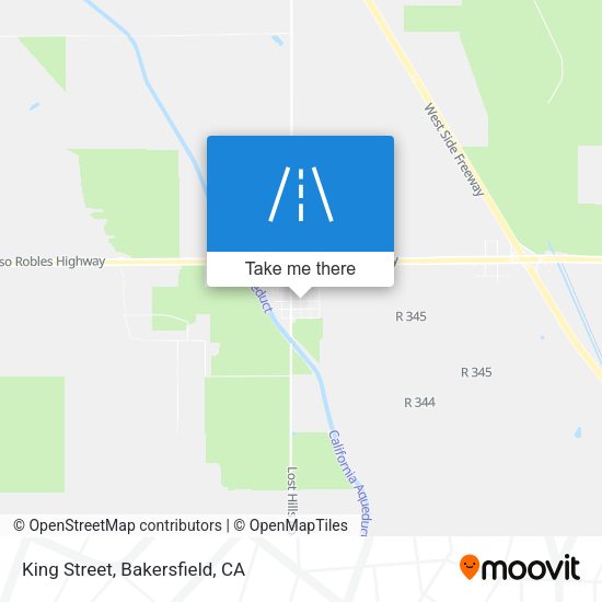 King Street map