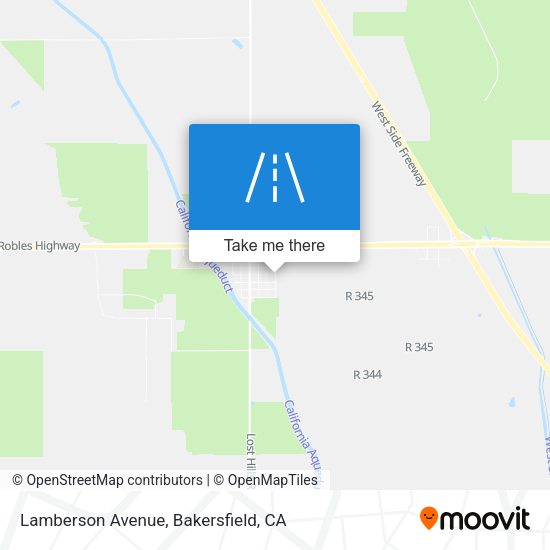 Mapa de Lamberson Avenue
