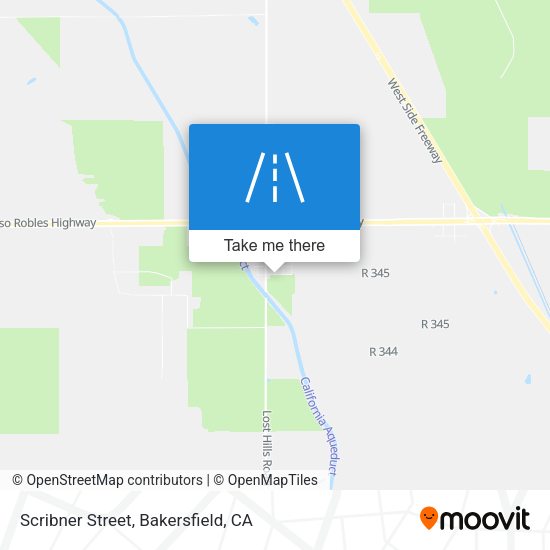 Scribner Street map