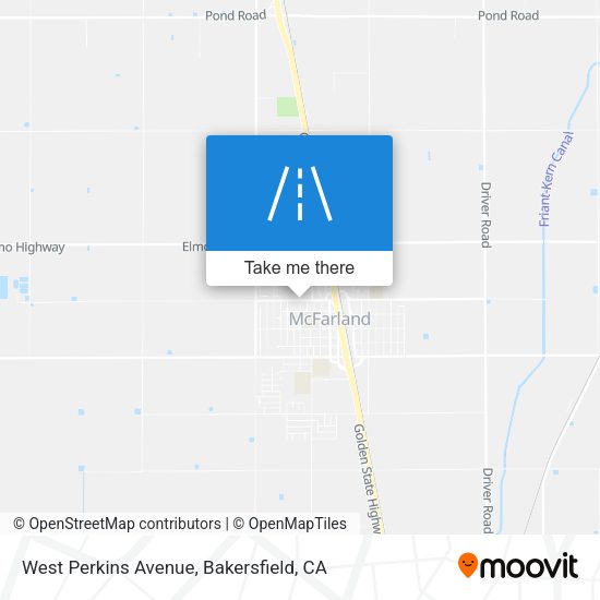 Mapa de West Perkins Avenue
