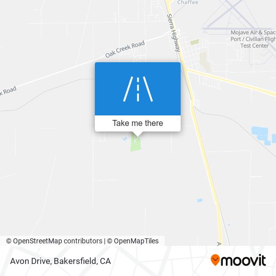 Avon Drive map