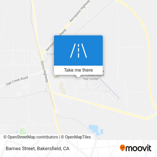 Barnes Street map