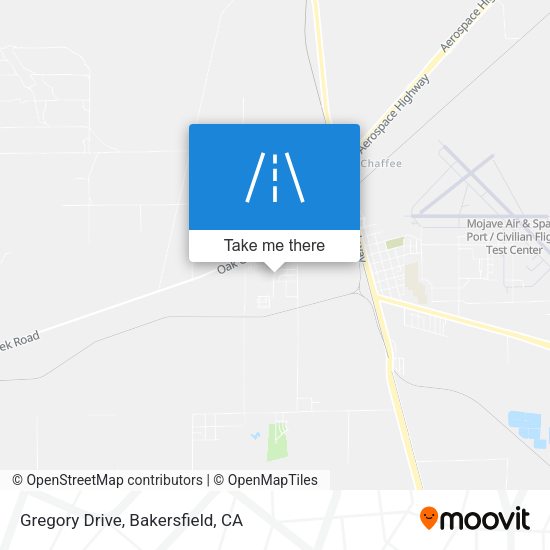 Gregory Drive map