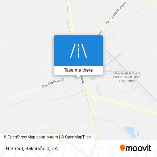 H Street map
