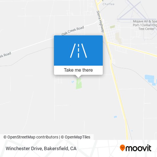 Winchester Drive map