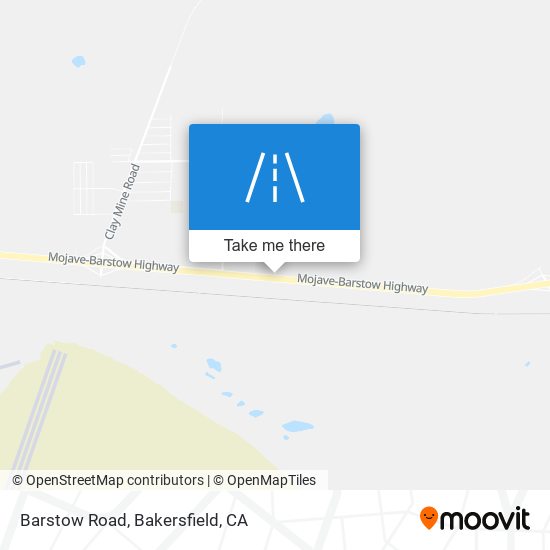Barstow Road map