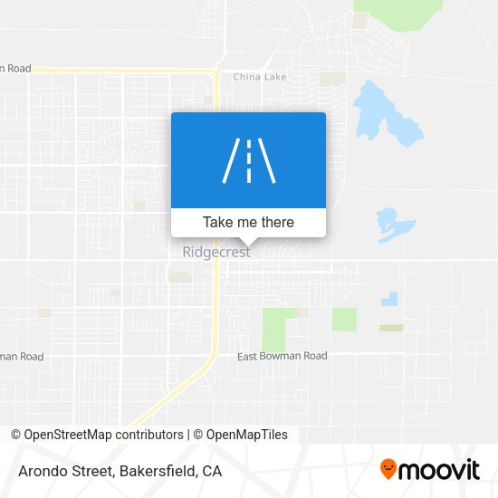Mapa de Arondo Street