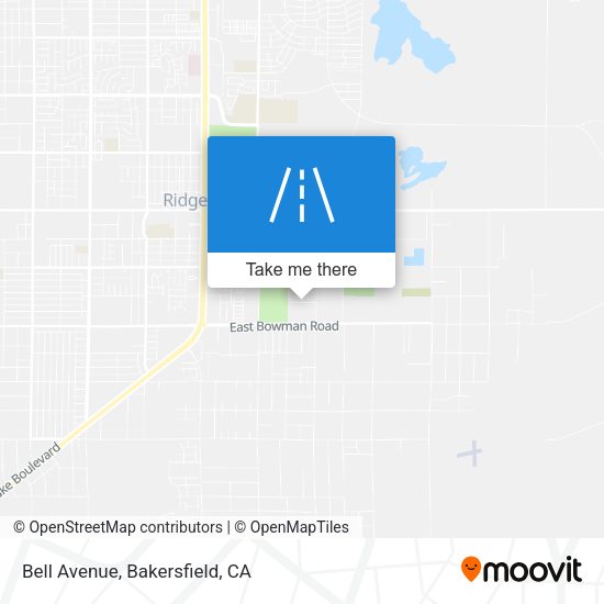 Bell Avenue map
