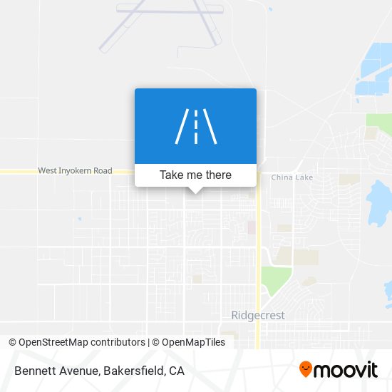 Bennett Avenue map