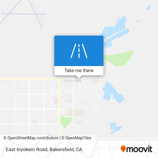 Mapa de East Inyokern Road