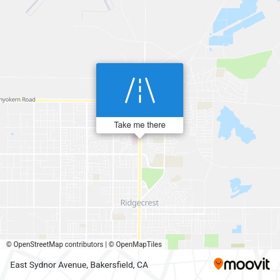 East Sydnor Avenue map