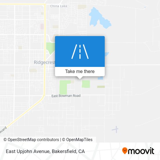 East Upjohn Avenue map