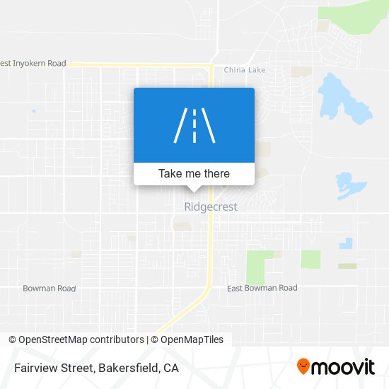 Fairview Street map