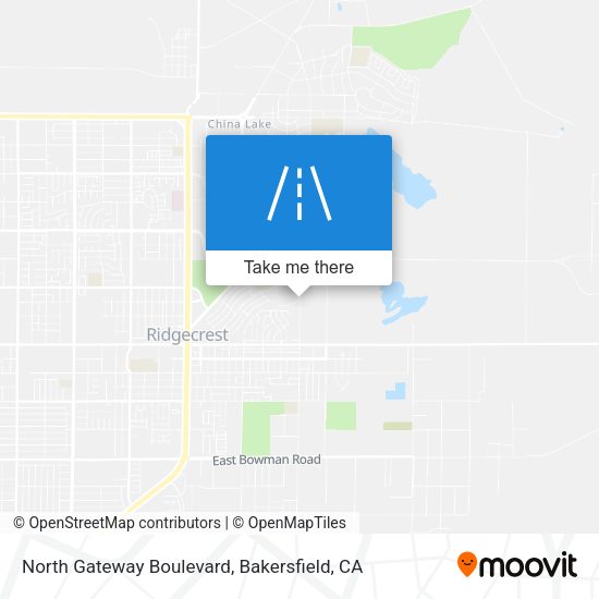 Mapa de North Gateway Boulevard