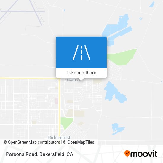 Mapa de Parsons Road