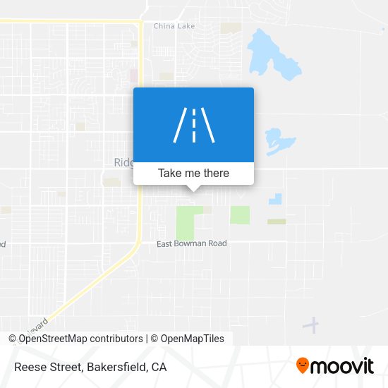 Reese Street map