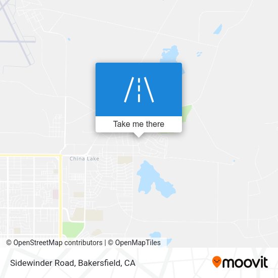 Mapa de Sidewinder Road
