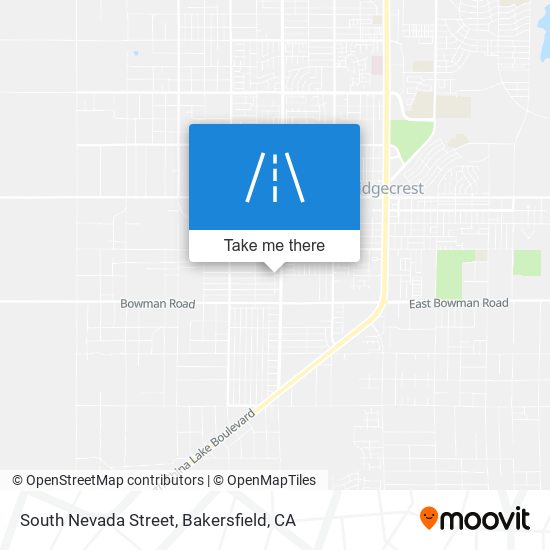 South Nevada Street map