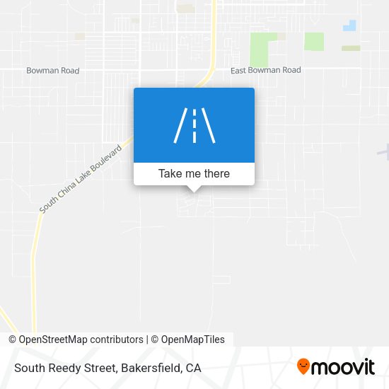 South Reedy Street map