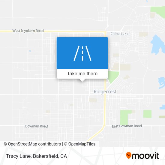Tracy Lane map