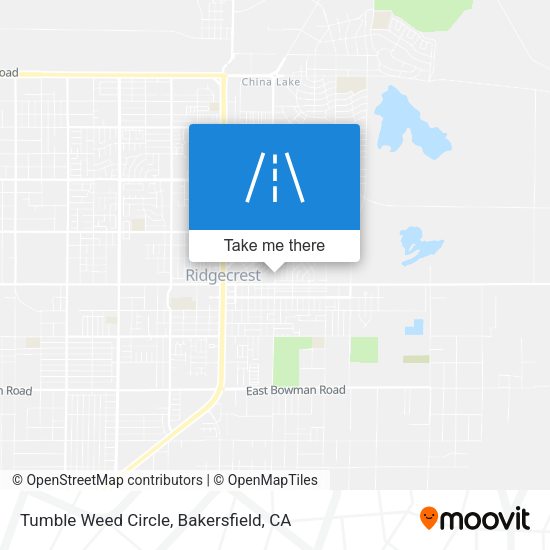 Mapa de Tumble Weed Circle