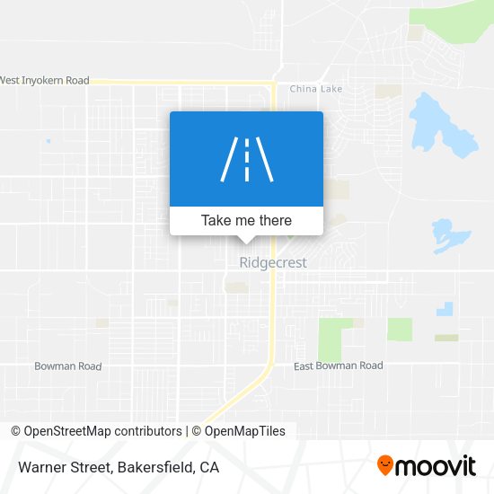 Mapa de Warner Street