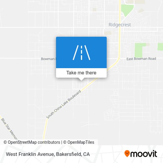 Mapa de West Franklin Avenue