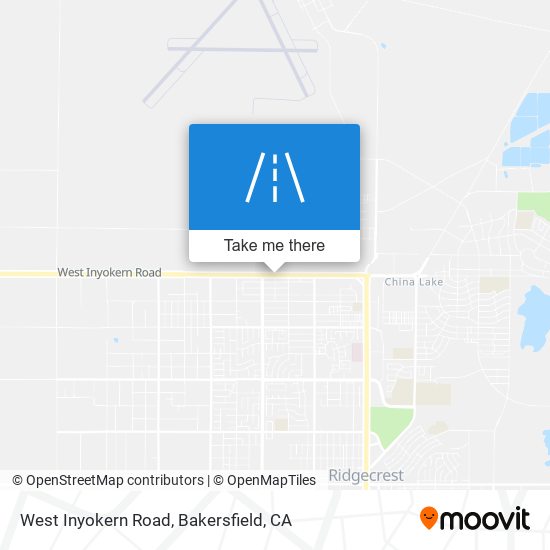 Mapa de West Inyokern Road