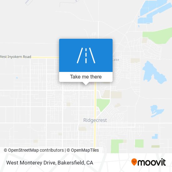 Mapa de West Monterey Drive