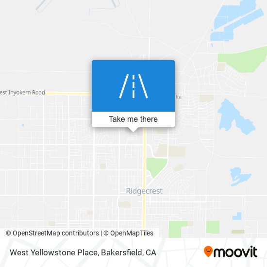 West Yellowstone Place map