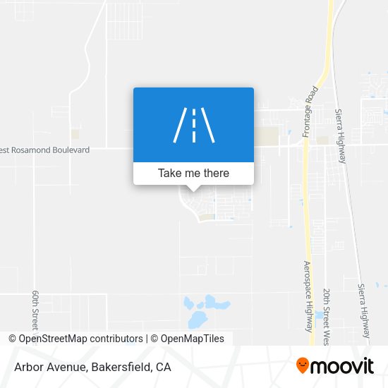 Arbor Avenue map