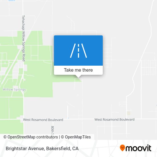 Mapa de Brightstar Avenue