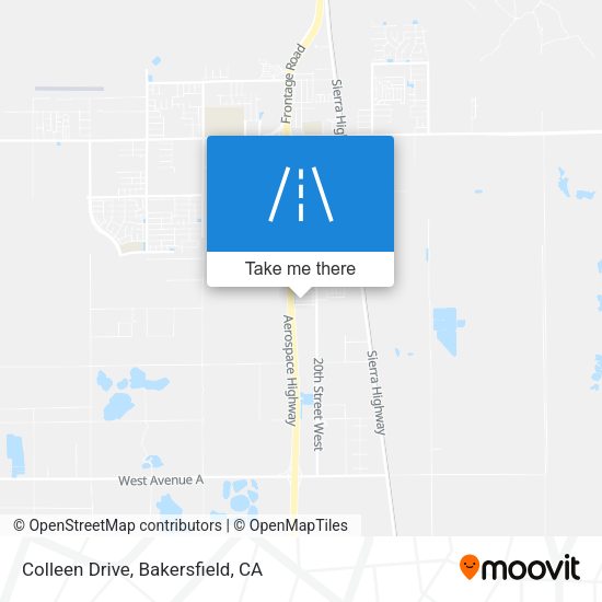 Mapa de Colleen Drive