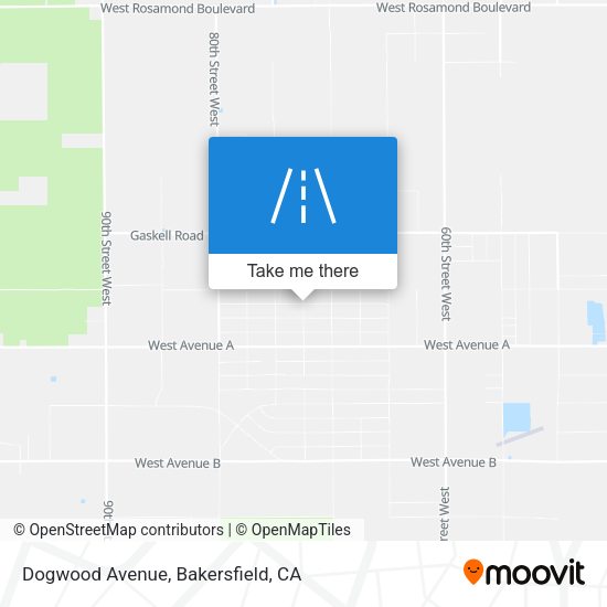 Mapa de Dogwood Avenue