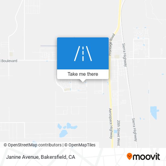 Janine Avenue map