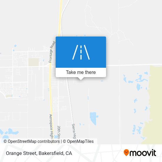 Mapa de Orange Street