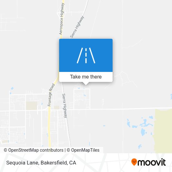 Sequoia Lane map
