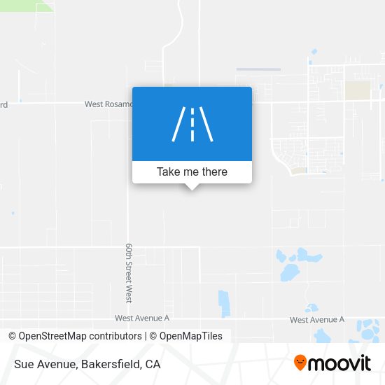 Sue Avenue map
