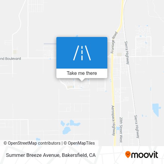 Summer Breeze Avenue map