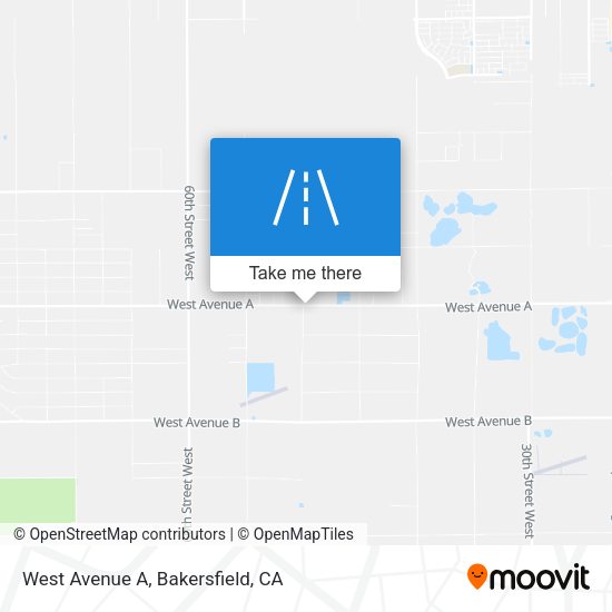 West Avenue A map